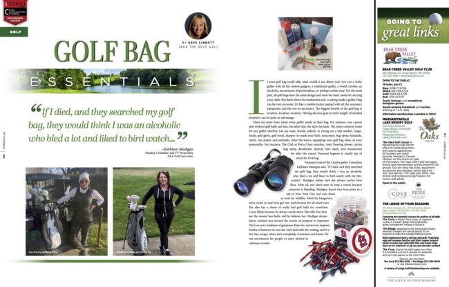 Golf Bag Essentials