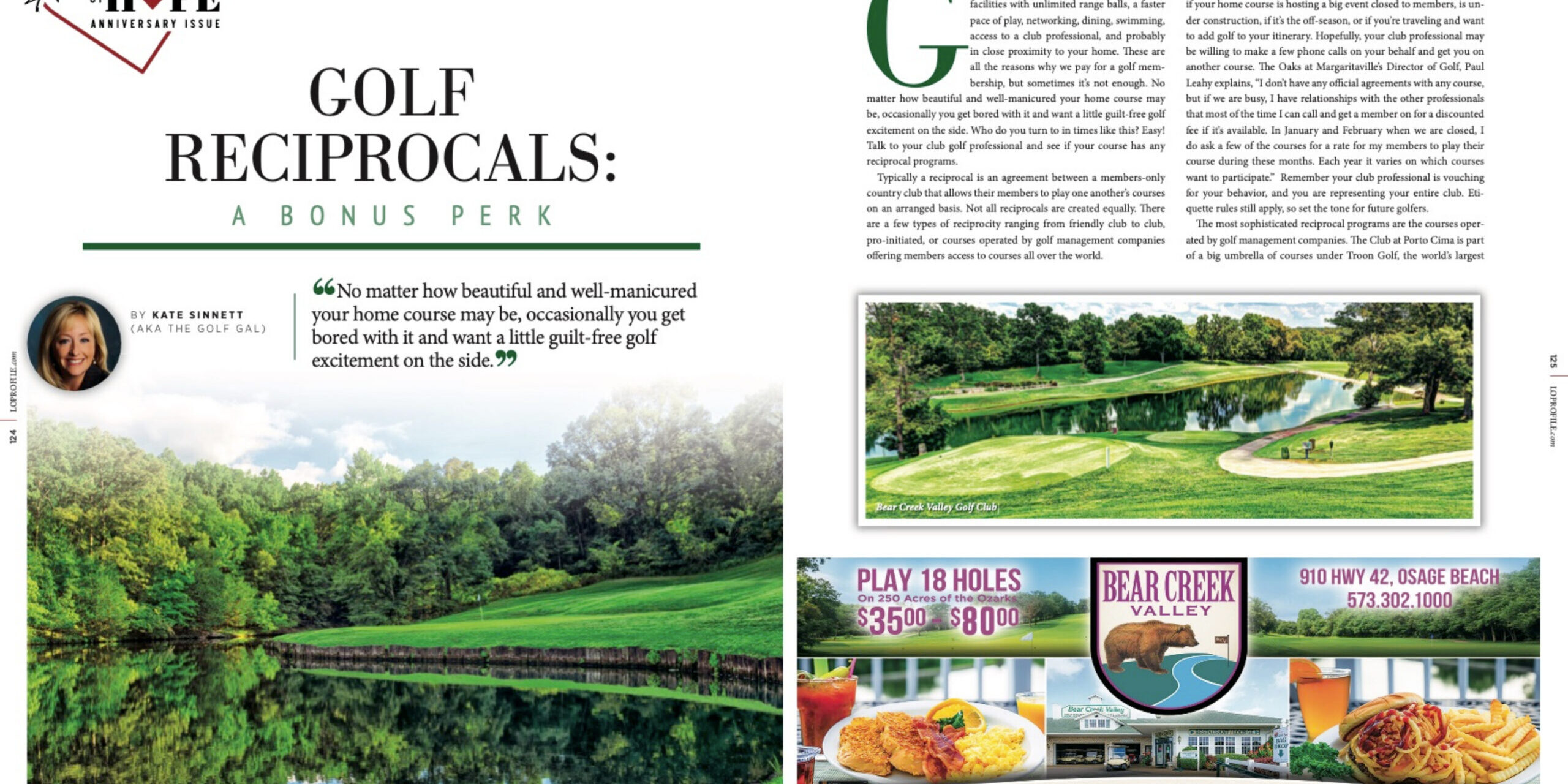 Golf Reciprocals - A Bonus Perk