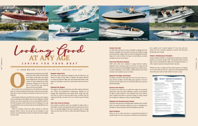 Looking Good At Any Age - Caring for Your Boat