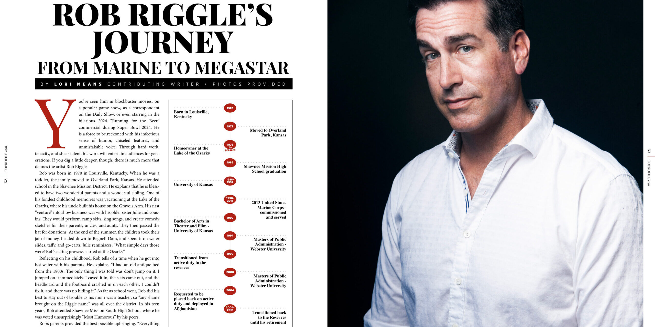 Rob Riggles Journey from Marine to Megastar