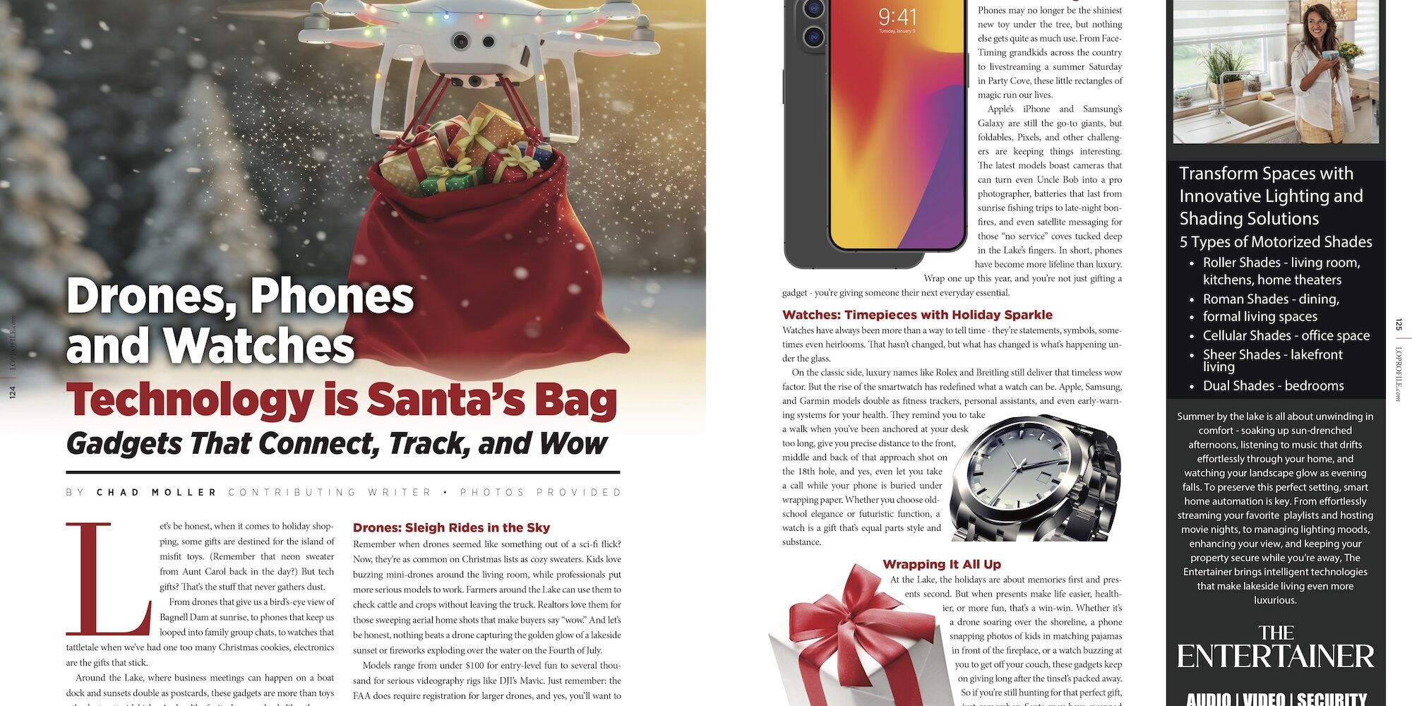 Drones, Phones and Watches – Technology is Santa’s Bag