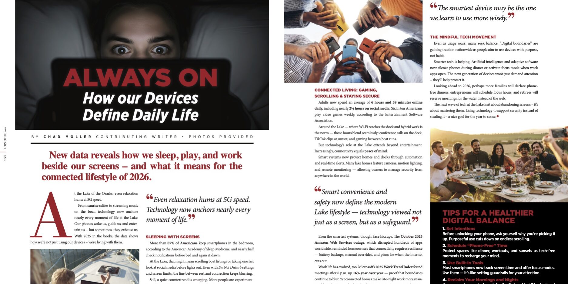 Always on – How our Devices Define Daily Life