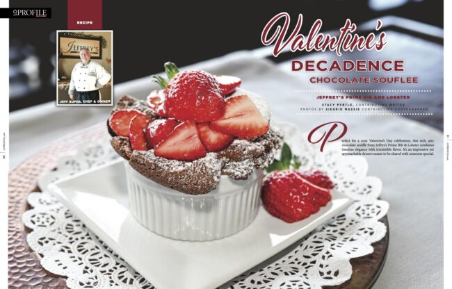 Valentine’s Decadence Chocolate Souflee
