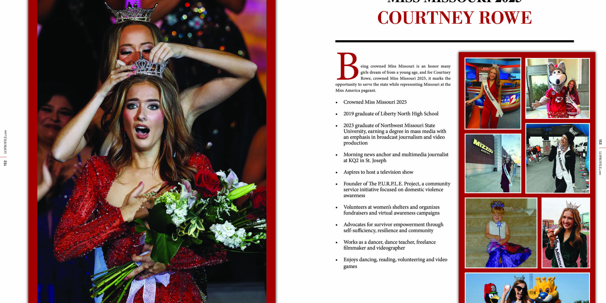 Miss Missouri 2025 – Courtney Rowe