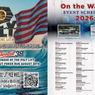 On the Water Event Schedule 2026